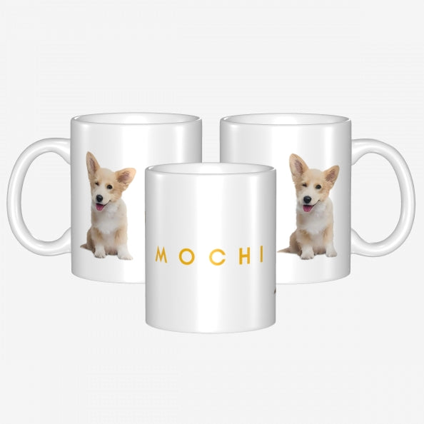 Custom Pet Portrait - Morning Joy Coffee Mug